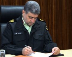 پيام تبريک فرمانده انتظامي گيلان به مناسبت ۱۲ فروردين روز جمهوري اسلامي
