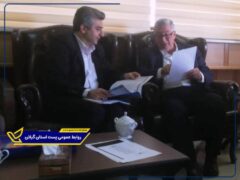 با محوریت پروژه جی نف ؛ دیدار مدیرکل پست گیلان با معاون هماهنگی امور عمرانی استانداری گیلان
