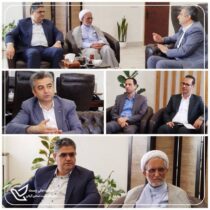 دیدار مدیرکل پست گیلان با مدیرکل بنیاد مسکن انقلاب اسلامی گیلان در راستای توسعه تعاملات