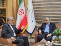 مدیر عامل شرکت گاز گیلان در دیدار با فرماندار شهرستان رشت: تلاش مستمر برای حفظ رضایتمندی جامعه ی هدف تداوم دارد