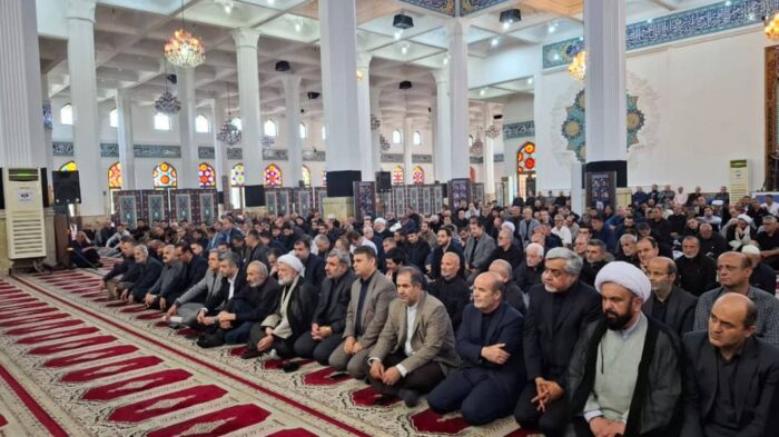 با حضور فرماندار رشت و مقامات عالی استان؛   *مراسم بزرگداشت شهدای اقتدار ایران در رشت برگزار شد*