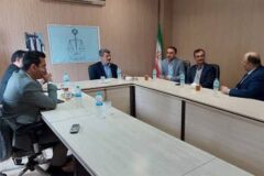 بازدید رئیس کل دادگستری استان از دادگستری رضوانشهر