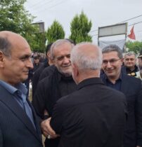 حضور رئیس جمهور در مراسم یادبود؛ ابراز تسلیت به خانواده کوچکی‌نژاد”