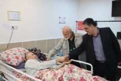 بازدید مهندس دائمی از آسایشگاه سالمندان و معلولین گیلان