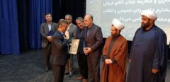آیین تکریم و معارفه دادستان شهرستان  صومعه سرا