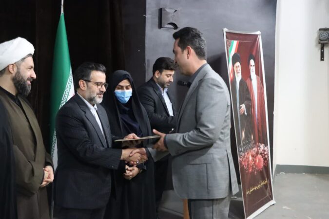 آیین تکریم و معارفه رئیس دادگستری و دادستان شهرستان خمام