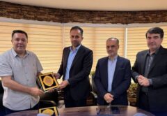 امضای عقد قرارداد سرمایه گذاری اقامتگاه، رستوران و کافی شاپ بوستان ملت رشت