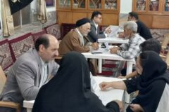 حضور جمعی از اعضای شورای قضایی استان در مساجد شهر رشت در راستای پاسخگویی به سوالات و مشکلات مردم