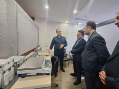 بازدید مدیرکل استاندارد گیلان از یک واحد تولیدی چای و آزمایشگاه کالیبراسیون در شرق استان