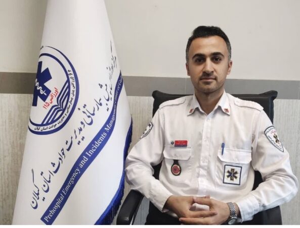 معاون فنی و عملیات اورژانس گیلان:  رعایت قوانین راهنمایی و رانندگی مهم‌ترین گام در کاهش آمار تصادفات است