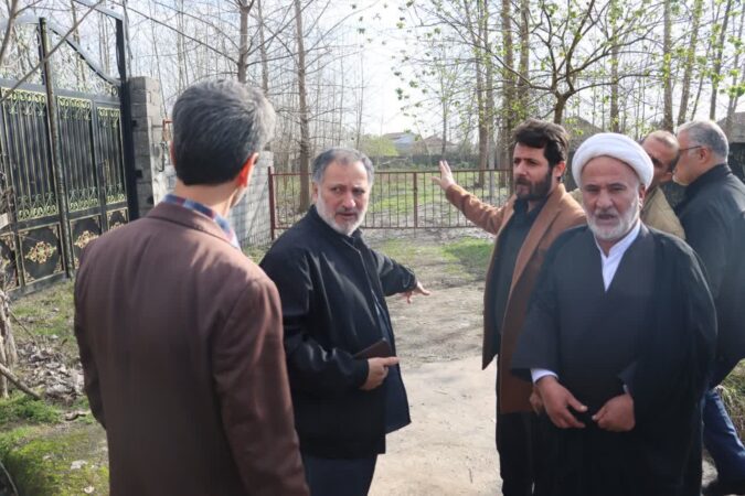 بررسی نحوه اجرای طرح هادی روستای نورود بخش لشت نشاء توسط بازرس کل استان گیلان