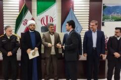 آیین تکریم و معارفه رئیس دادگستری و دادستان عمومی و انقلاب شهرستان تالش