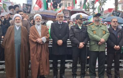 فرماندار رشت در راهپیمایی یوم الله ۲۲ بهمن:  پیام روشن حضور حماسی مردم در راهپیمایی شکست جنگ نرم دشمن است