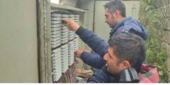 رفع اختلال و پایداری شبکه مخابراتی روستای امیرکیاسر در بندرکیاشهر