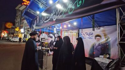 گیلان؛ میعادگاه بیعت دانش‌آموزان با رهبر انقلاب در موکب شهید «امام خامنه‌ای»