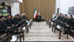 آیت الله فلاحتی در دیدار نوروزی با فرماندهی و جمعی از معاونت های نیروی انتظامی گیلان:  قدردانی آیت‌الله فلاحتی از تلاش نیروهای انتظامی گیلان؛ چهارشنبه‌سوریِ امسال یک نقطه قوت امنیتی بود