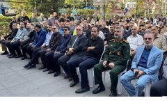 بدرقه موکب «خدام‌العتره» شهرداری رشت به کربلای معلی با حضور مسئولان شهری و نظامی
