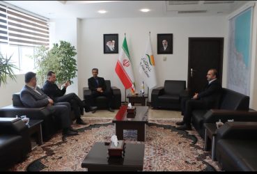دیدار معاون مسکن و عمران شهری بنیاد مسکن با مدیرعامل سازمان منطقه آزاد انزلی