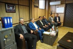 مراسم معارفه مسئول حراست اداره‌کل جمع‌آوری و فروش اموال تملیکی استان گیلان برگزار شد ‌